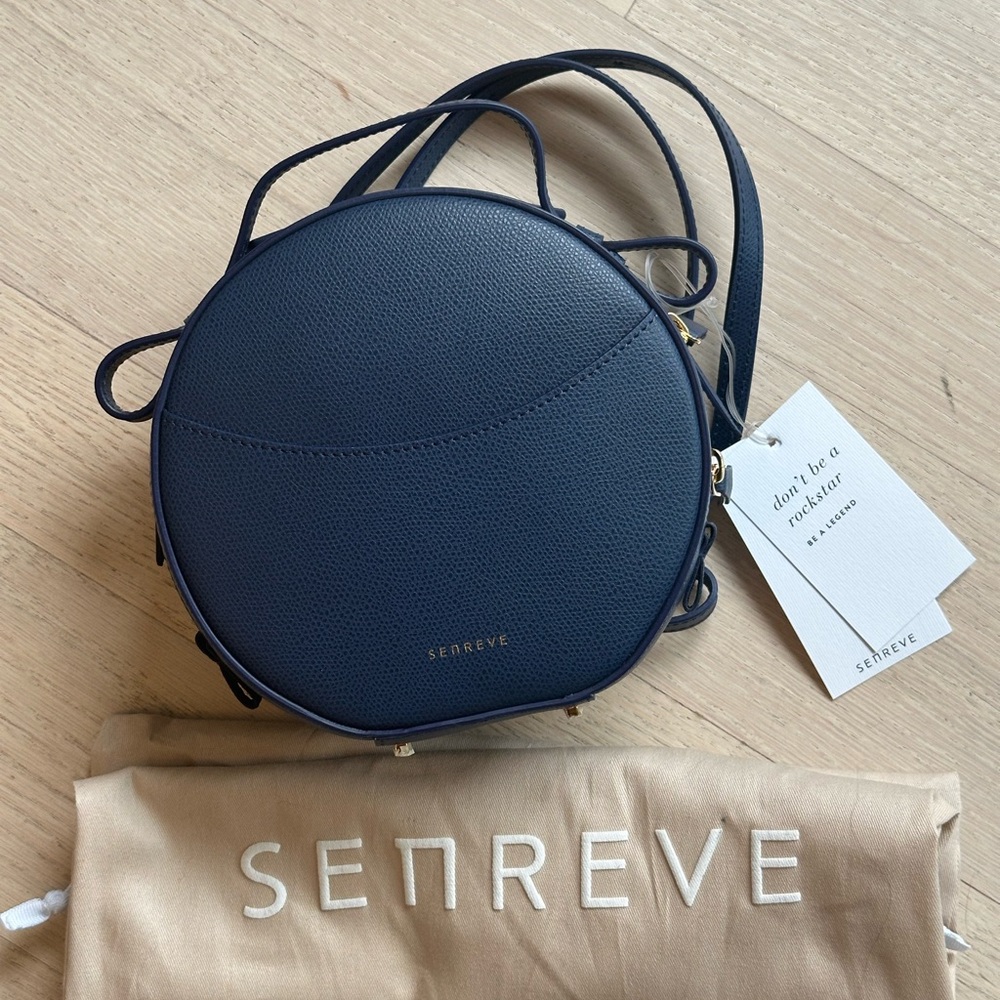 NWT Senreve Circa Bag in Dark Blue